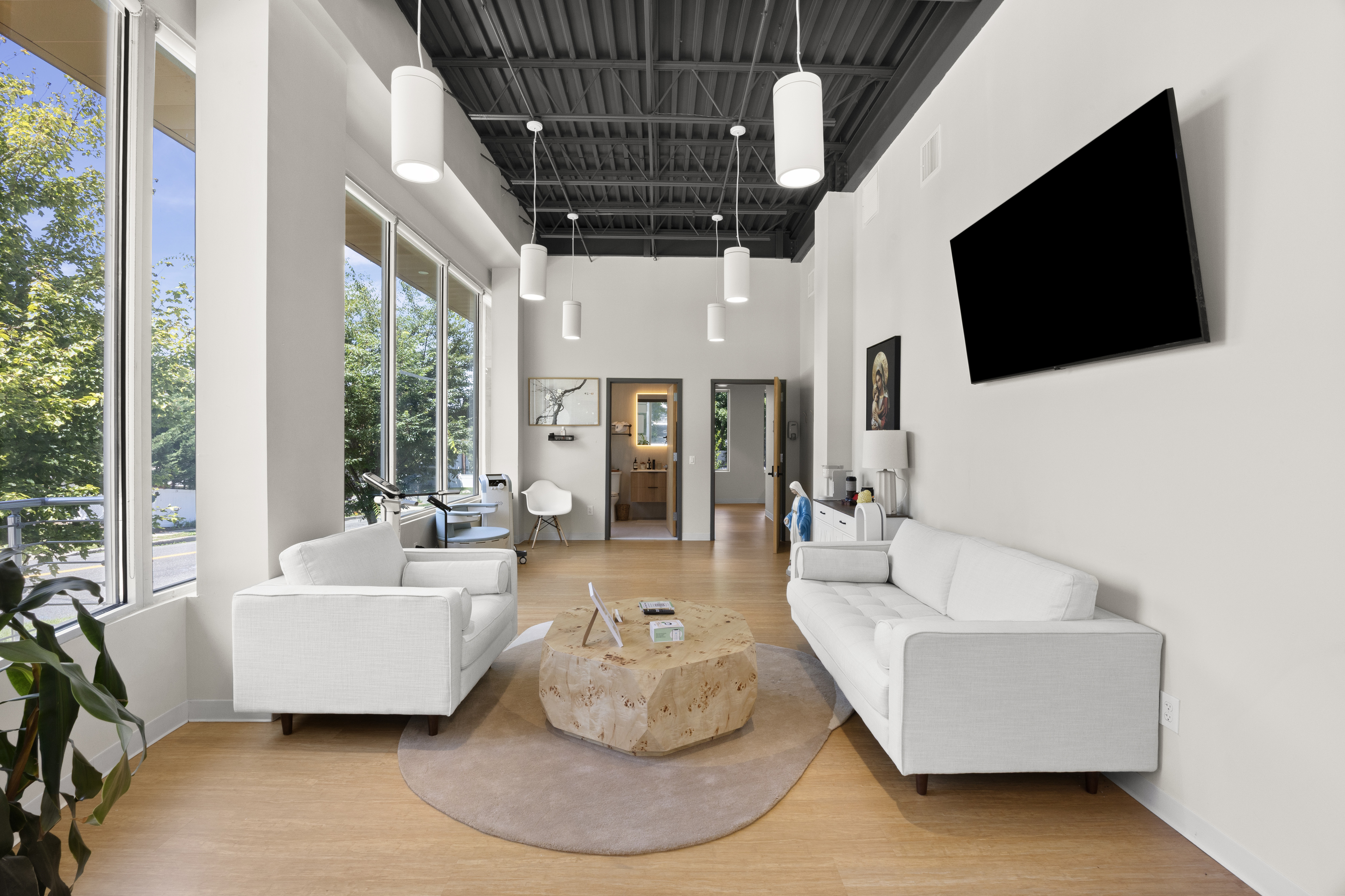 Interior lounge area