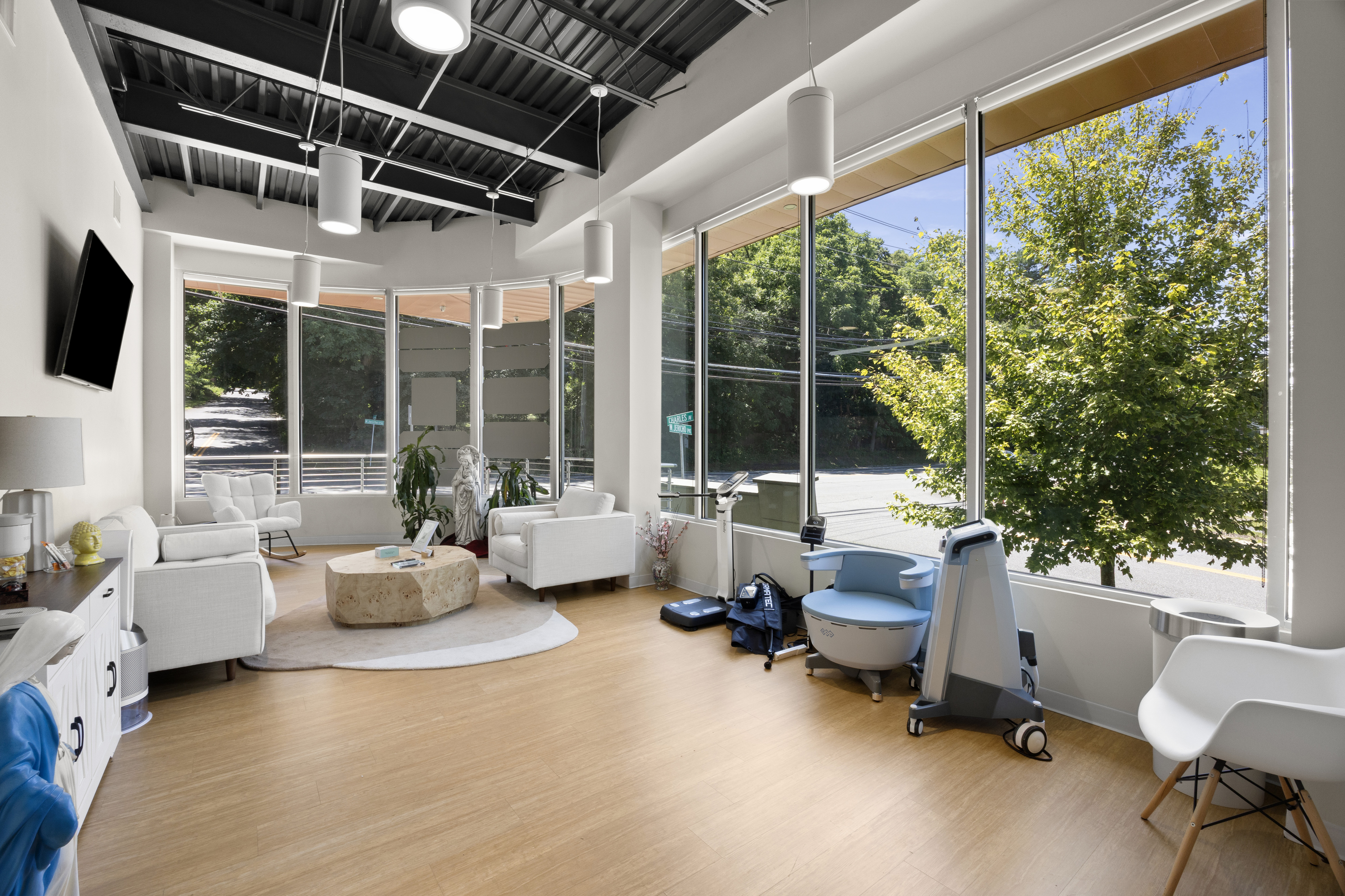 Bright interior room